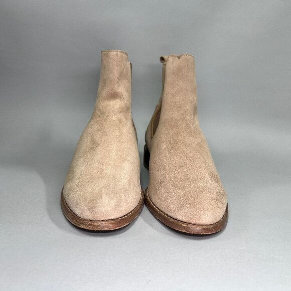 Thursday Boot Company Tan Suede Chelsea Boots - Picture 2 of 14